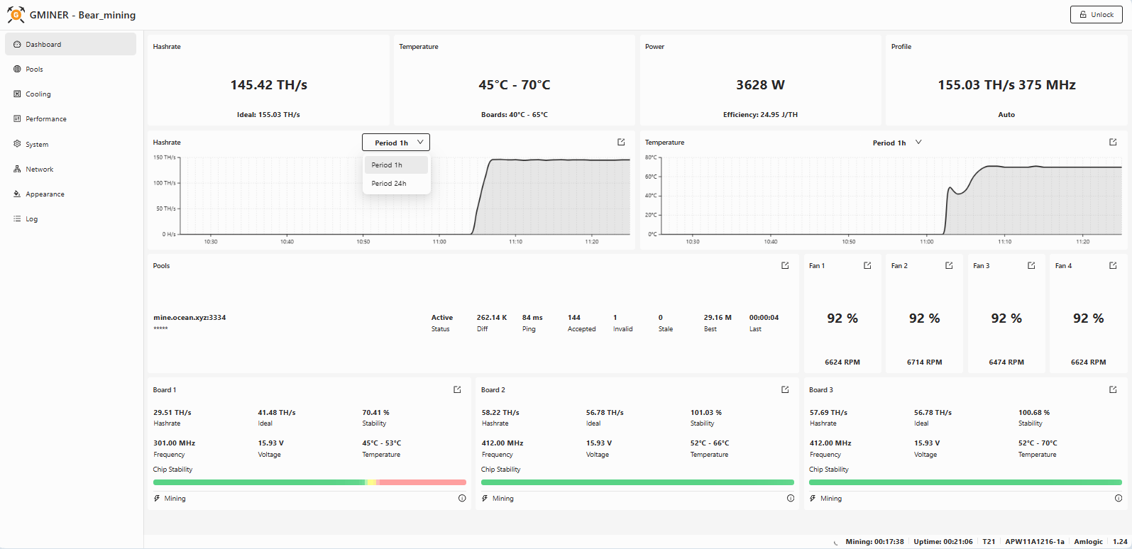 Web Interface Overview